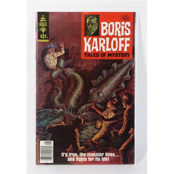 #1258 GOLD KEY BORIS KARLOFF TALES OF MYSTERY #93