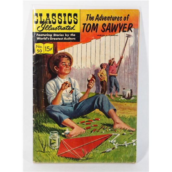 #1260  CLASSICS  ILL #50 ADVENTURES OF TOM SAWYER