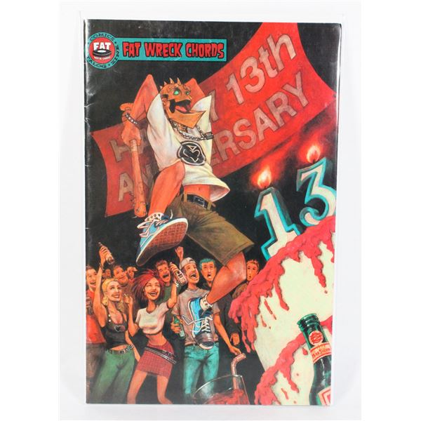 #1263 FAT WRECK CHORDS COMIC / RECORD COMIC ZINE