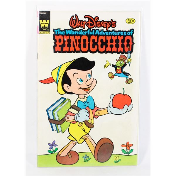 #1274 WHITMAN COMICS WALT DISNEY'S PINNOCCHIO