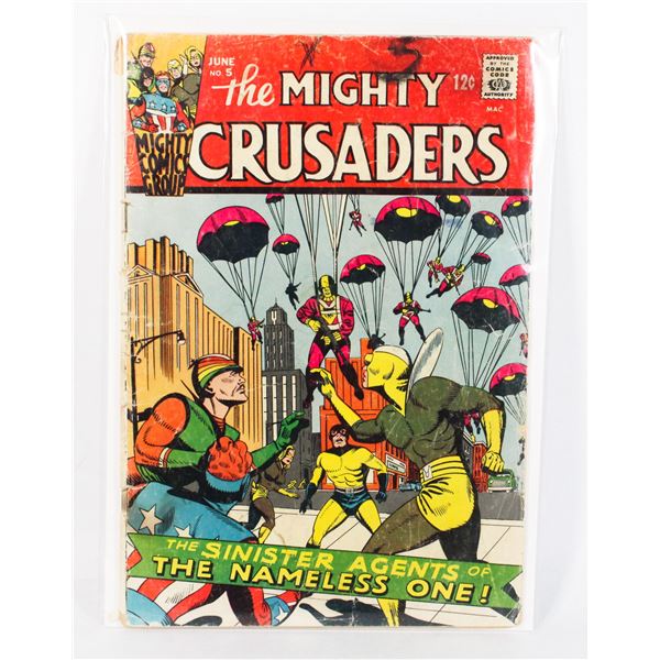 #1279 MIGHTY COMICS THE MIGHT CRUSADERS #5 1966