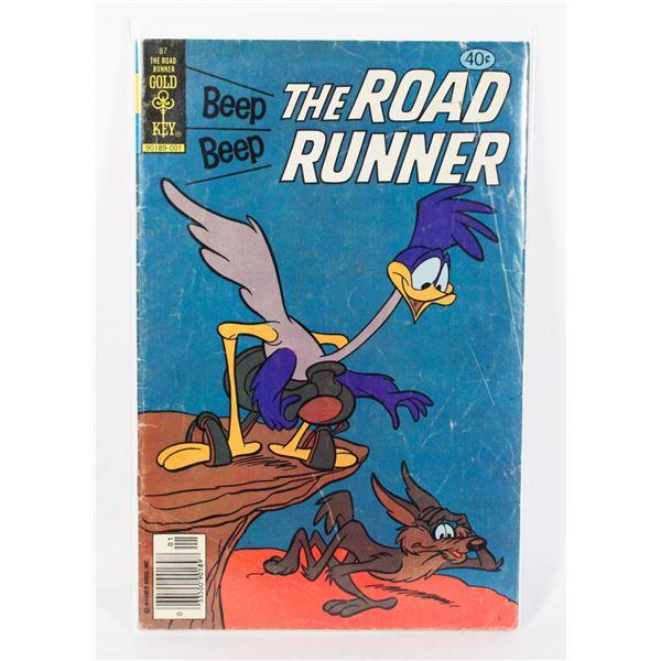 #1280 GOLD KEY THE ROAD RUNNER #87 JANUARY 1980
