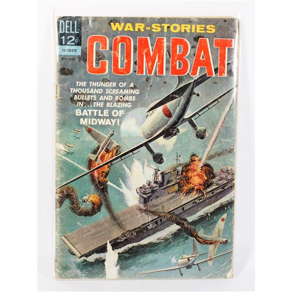 #1282 DELL COMICS WAR STORIES COMBAT #10 1963