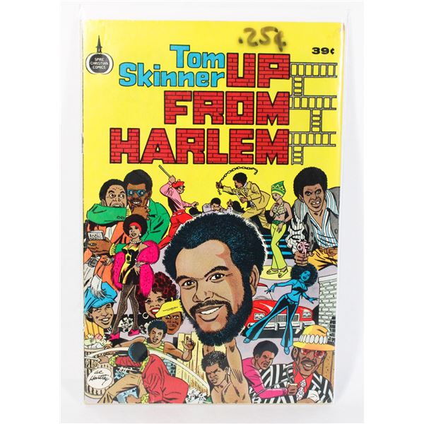 #1310 SPIRE COMICS TOM SKINNER UP FROM HARLEM 1975