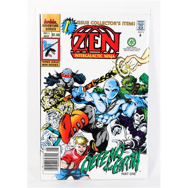 #1311 ARCHIE COMICS ZEN INTERGALACTIC NINJA #1