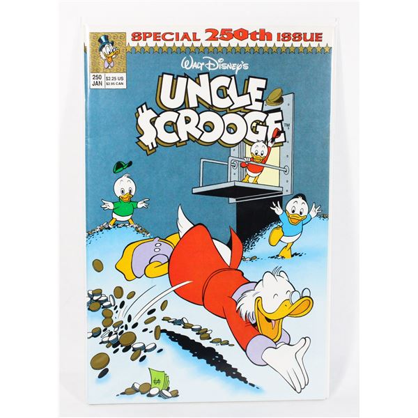 #1315 WALT DISNEY'S UNCLE SCROOGE #250 JAN 1991