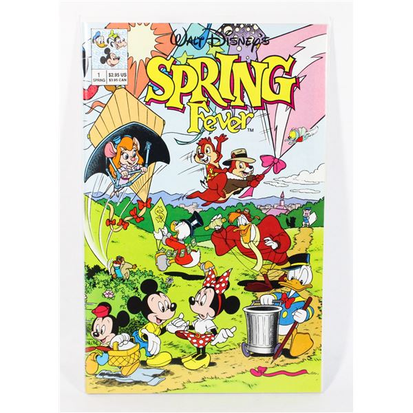 #1317 WALT DISNEY'S SPRING FEVER #1 1991