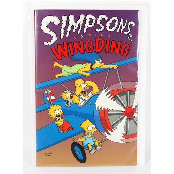 #1320 SIMPSON'S COMICS WING DING 1997