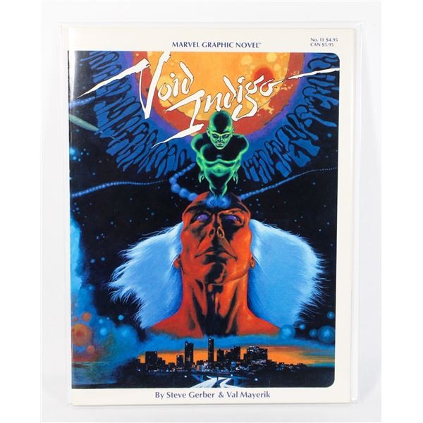 #1324 MARVEL GRAPHIC NOVEL #11 VOID INDIGO  1984