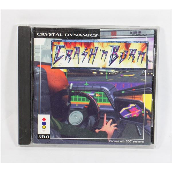 #720A PANASONIC 3DO GAME CRASH N' BURN