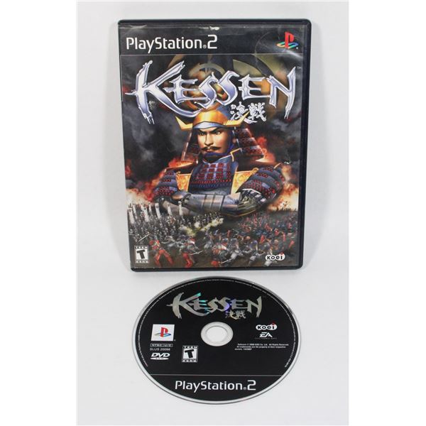 SONY PLAYSTATION 2 KESSEN GAME BOXED