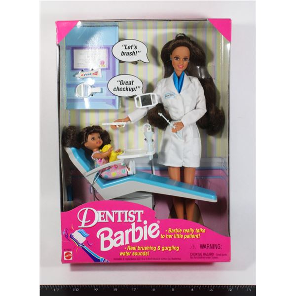 MATTEL BARBIE DENTIST BARBIE 1997 SEALED NOS
