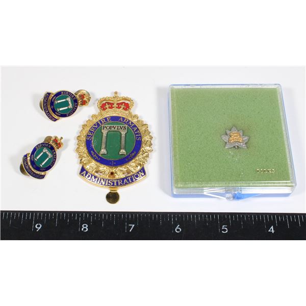 BIRKS WW2 VIII RECCE DIVISIONAL /REUNION PIN