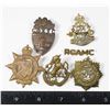 Image 1 : WW2 CANADA CAP BADGE RCAMC + SHOULDER TITLE