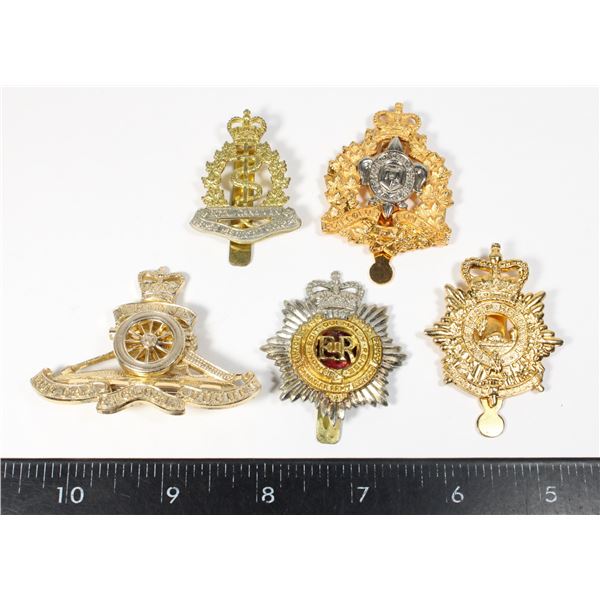 2 CANADIAN CAP BADGES THE ELGIN REGIMENT