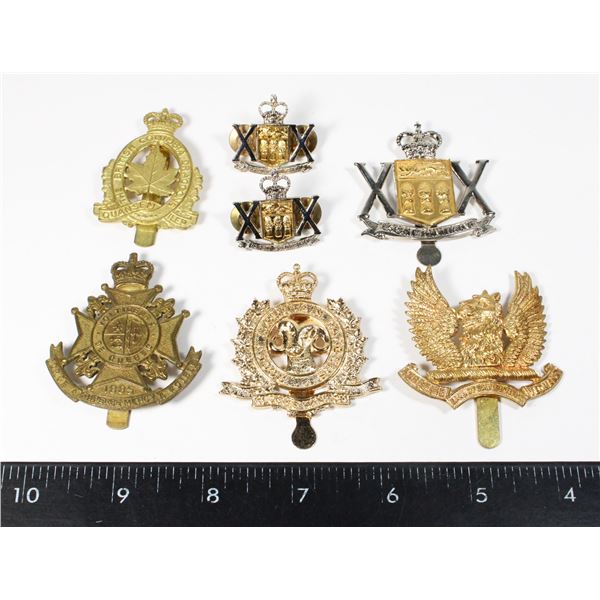 ROCKY MOUNTAIN RANGERS CAP BADGE VOLTIGEURS