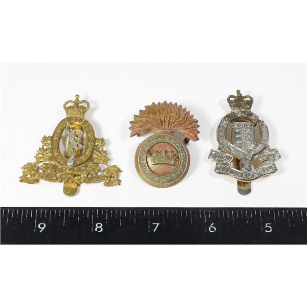 WW2 CANADA PRINCESS LOUISE FUSILIERS BADGE CAP