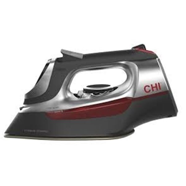 NEW WITH BOX CHI ELECTRONIC IRON WITH RETRACTABLE