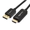 Image 1 : NEW AMAZON BASICS DISPLAYPORT TO HDMI CABLE 3FT