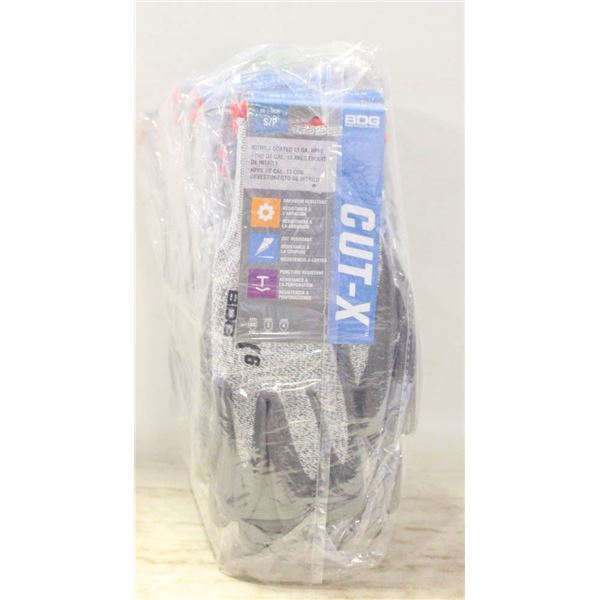 PACK OF 12 BDG CUT-X  NITRILE COATED 13 GA. HPPE