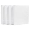Image 1 : NEW AMAZON BASICS 4PK BINDER D-RING WHITE