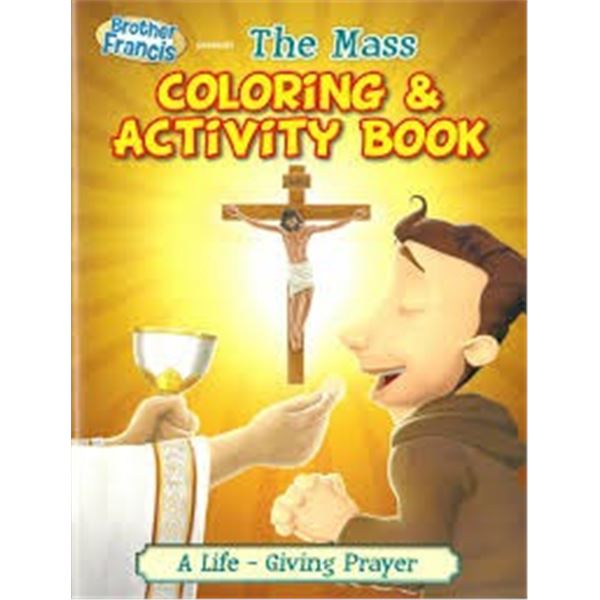 NEW THE MASS COLORING & ACTIVITY BOOK