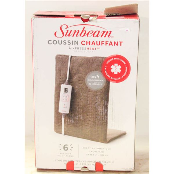 SUNBEAM HEATING PAD KING SIZE