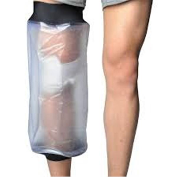 NEW WATERPROOF CAST/DRESSING COVER ADULT KNEE CAST