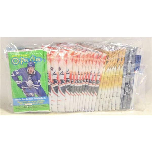 27 PACKS NHL HOCKEY CARDS OPEN PRODUCT