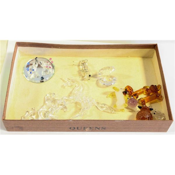 CRYSTAL & GLASS ANIMALS INCL SWAROVSKI