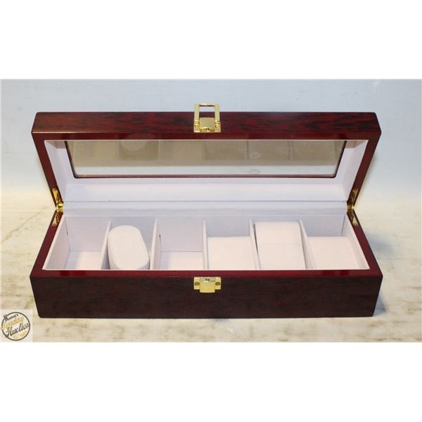 CHERRY WOOD WATCH BOX