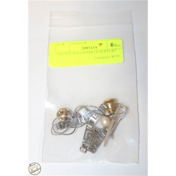 ESTATE HALLMARKED JEWELRY