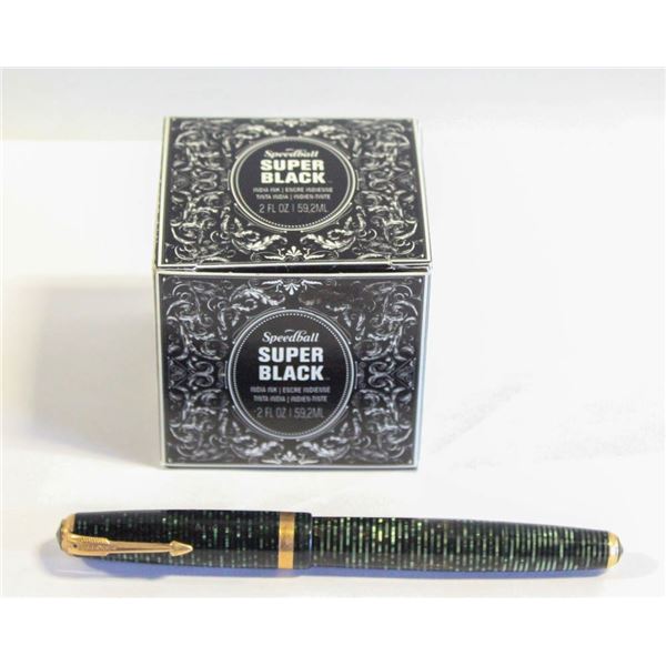 PARKER VACUMATIC PEN AND INK