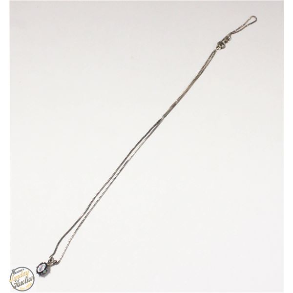 18" STERLING SILVER NECKLACE