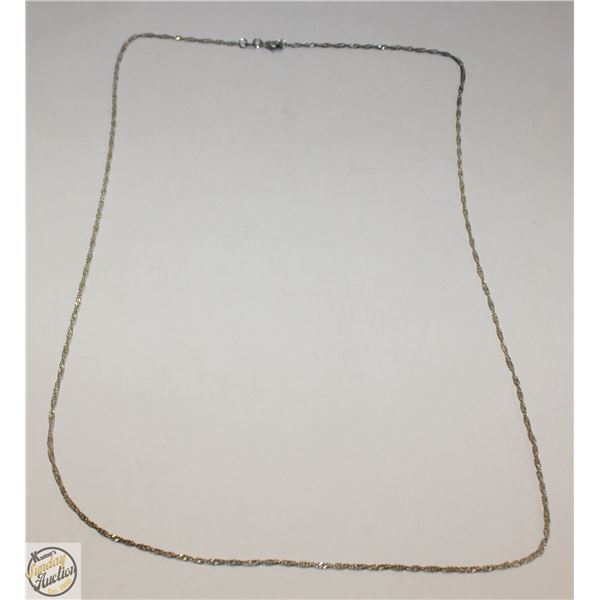26" STERLING SILVER NECKLACE
