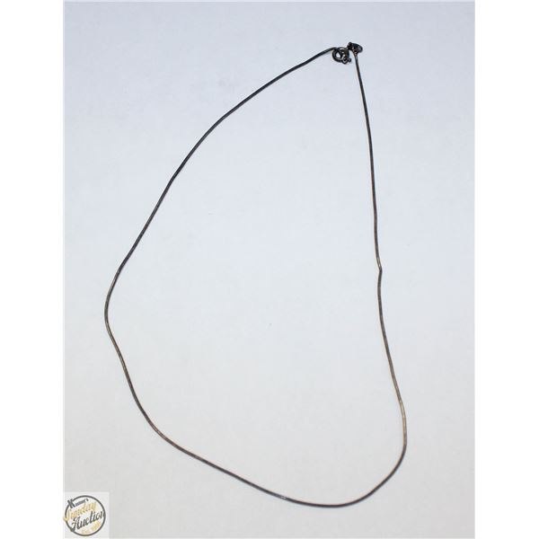 16" STERLING SILVER NECKLACE