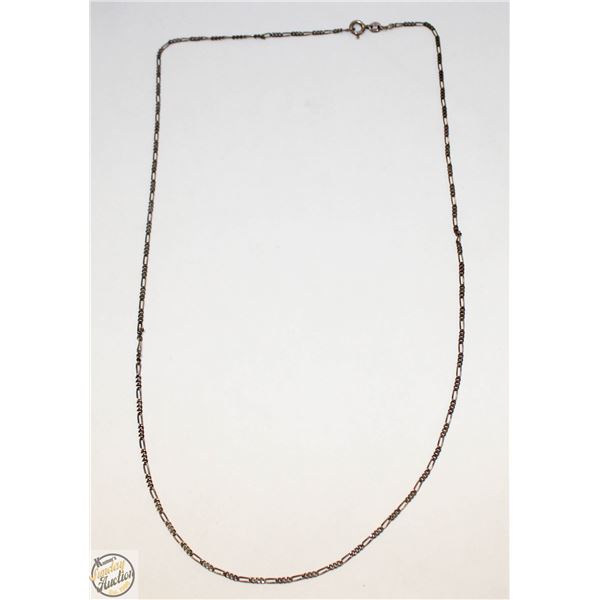 22" STERLING SILVER NECKLACE