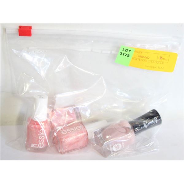 NEW 4 ASSORTED NAIL LACQUER
