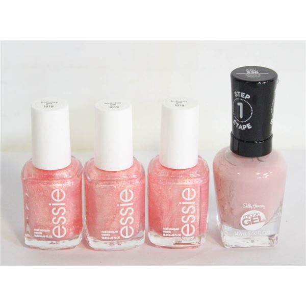 NEW 4 ASSORTED NAIL LACQUER
