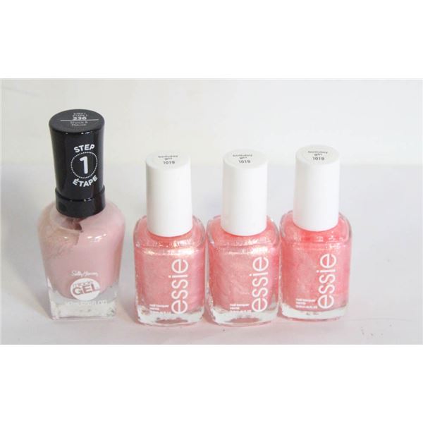 NEW 4 ASSORTED NAIL LACQUER