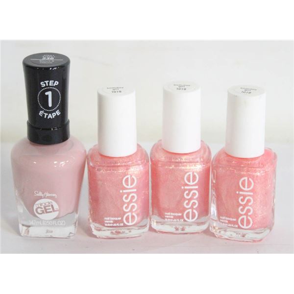 NEW 4 ASSORTED NAIL LACQUER