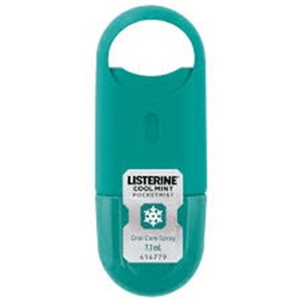 NEW 6 X 7.7ML LISTERINE ORAL CARE MIST