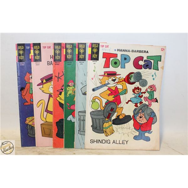 8 GOLD KEY HANNA BARBERA COMICS 12 CENTS