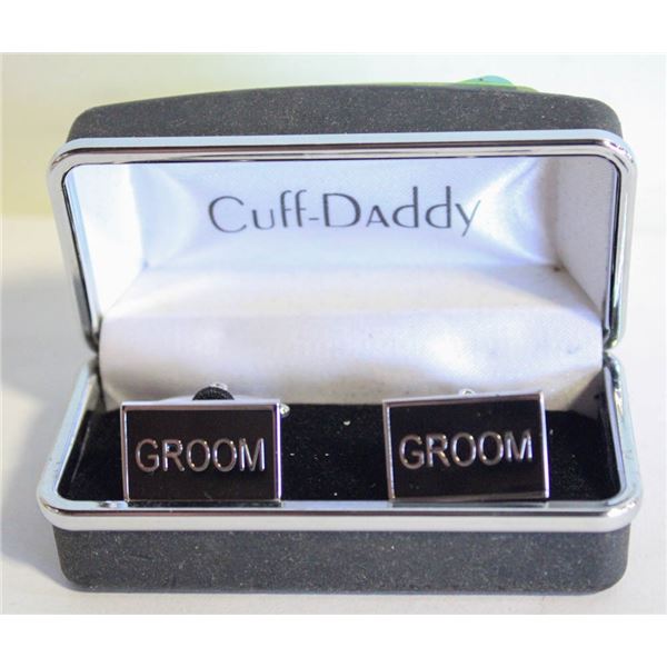 GROOM CUFF LINKS