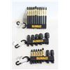 Image 1 : 3 PACKS OF DEWALT NUT / SCREWDRIVER BITS