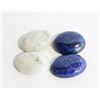 Image 1 : #221- NATURAL MOONSTONE & LAPIZ  GEMSTONE 120.00CT