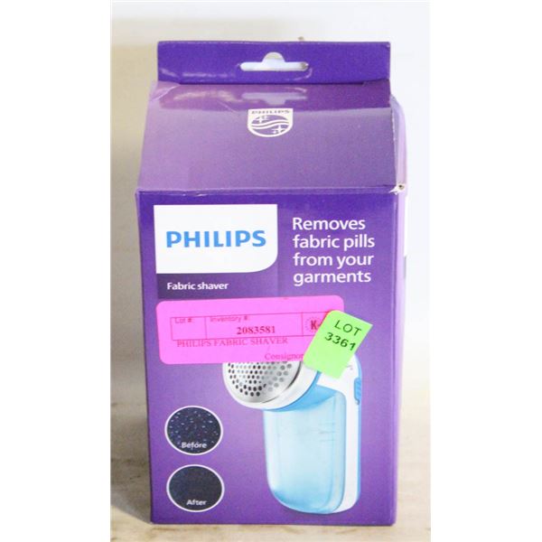 PHILIPS FABRIC SHAVER