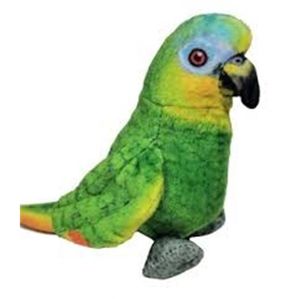 NEW WILD REPUBLIC RAINFOREST ORANGE WINGED PARROT