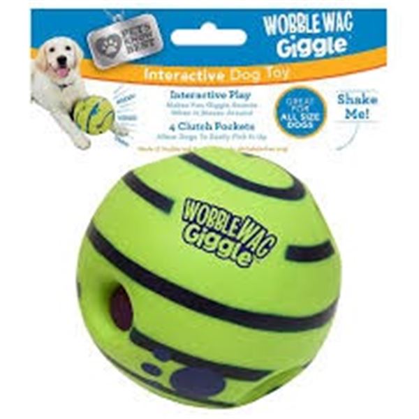 NEW WOBBLE WAG GIGGLE INTERACTIVE DOG TOY