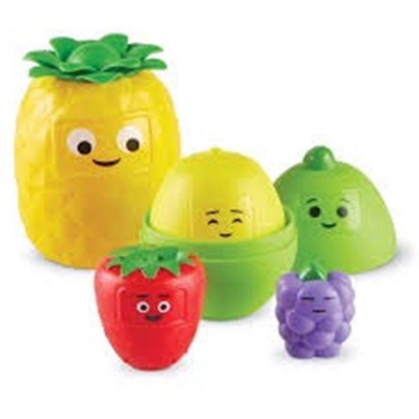 NEW LEARNING RESOURCES NESTING FRUIT FRIENDS